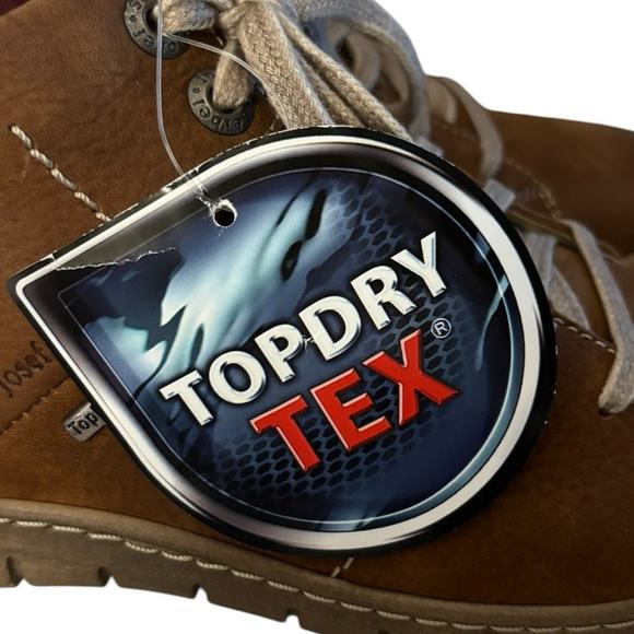 NEW Josef Seibel Steffi Brown Ankle Boot Women's Size 6 -6.5 Fuzzy Inside 37 EU - Picture 11 of 12